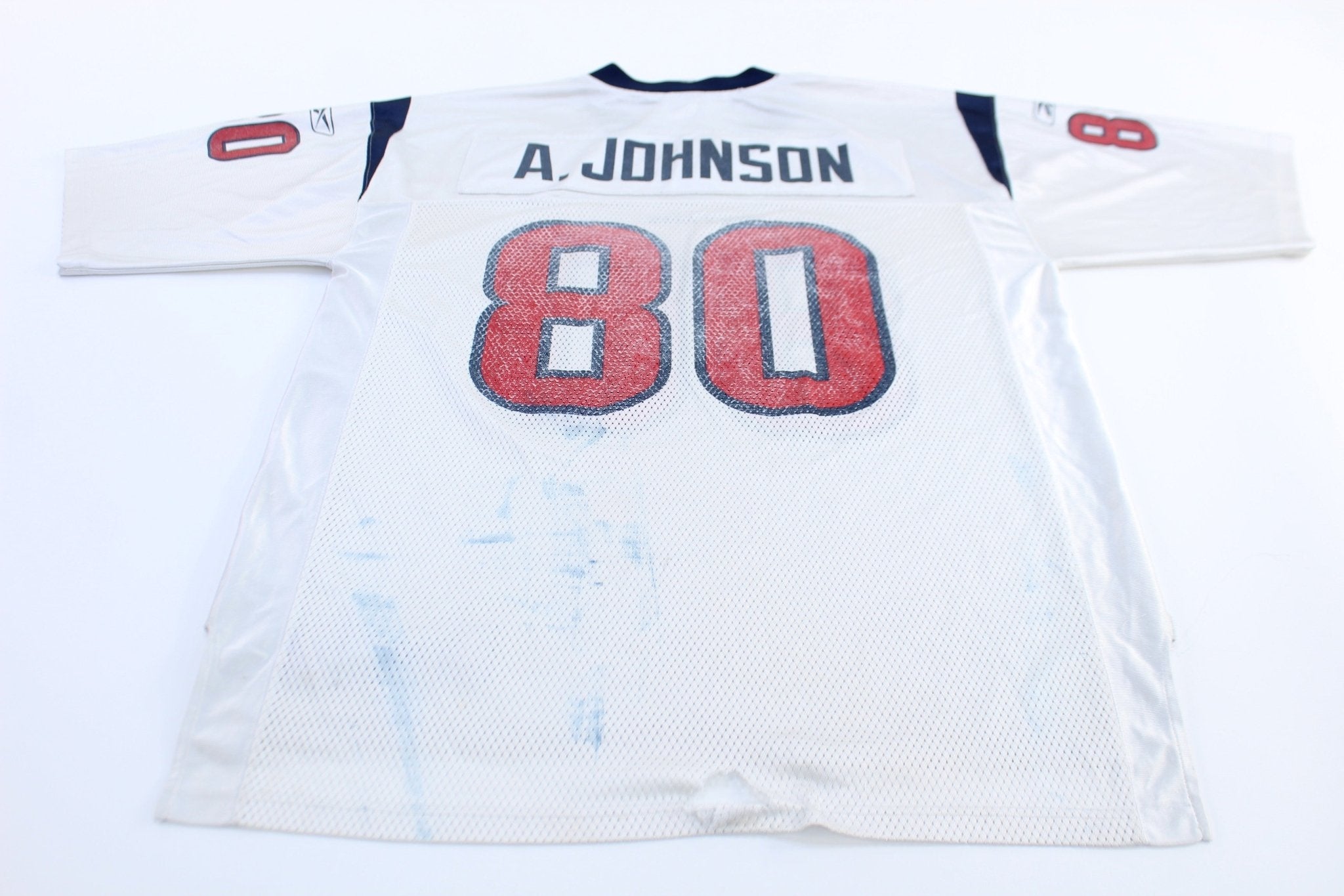 Houston Texans Andre Johnson 80 Reebok Football Jersey - ThriftedThreads.com