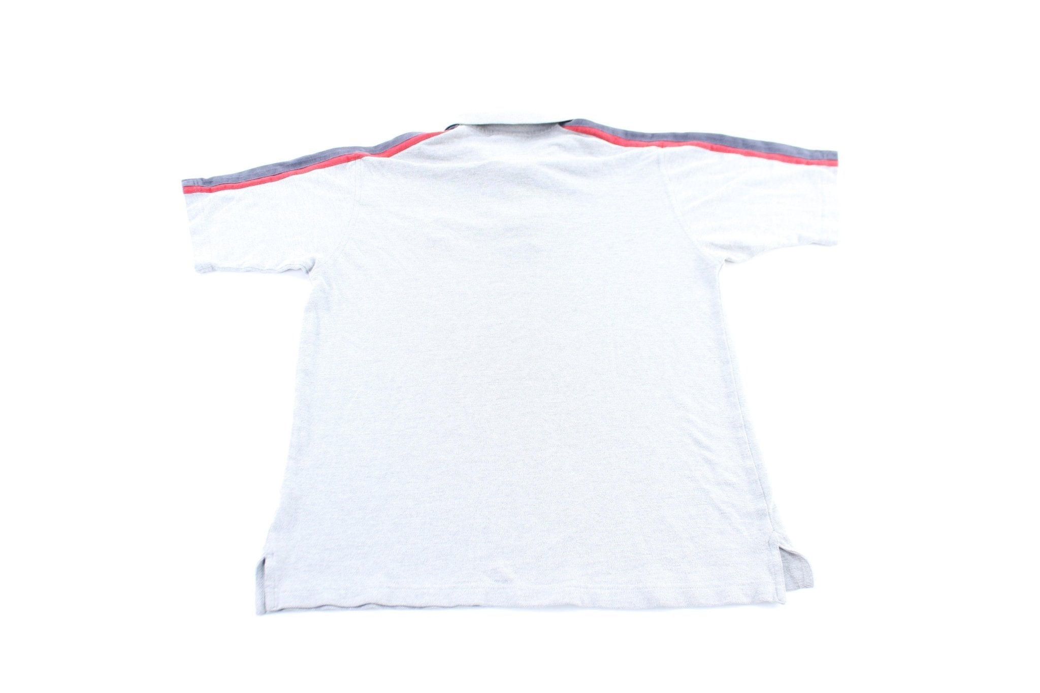Houston Texans Embroidered Striped Button Up Polo - Button Ups/Downs - Thrifted Threads