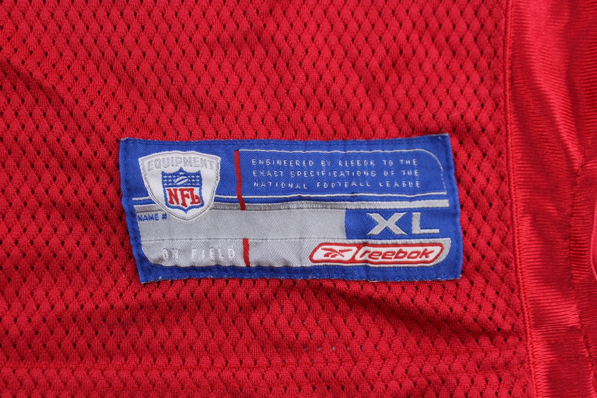 Houston Texans Steve Carr Reebok Football Jersey - ThriftedThreads.com
