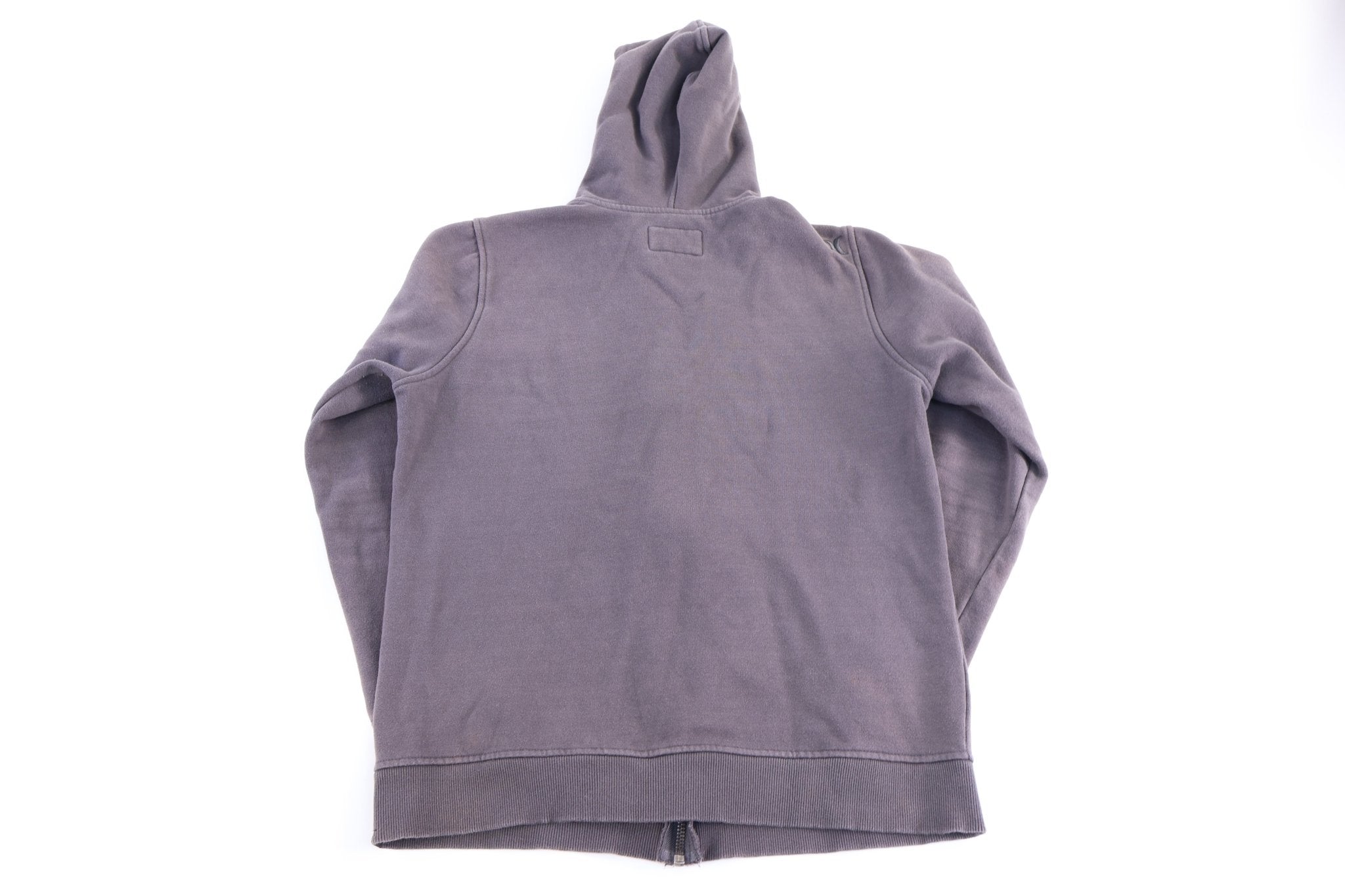 Hurley Embroidered Logo Grey Full Zip Jacket - Jacket - Thrifted Threads