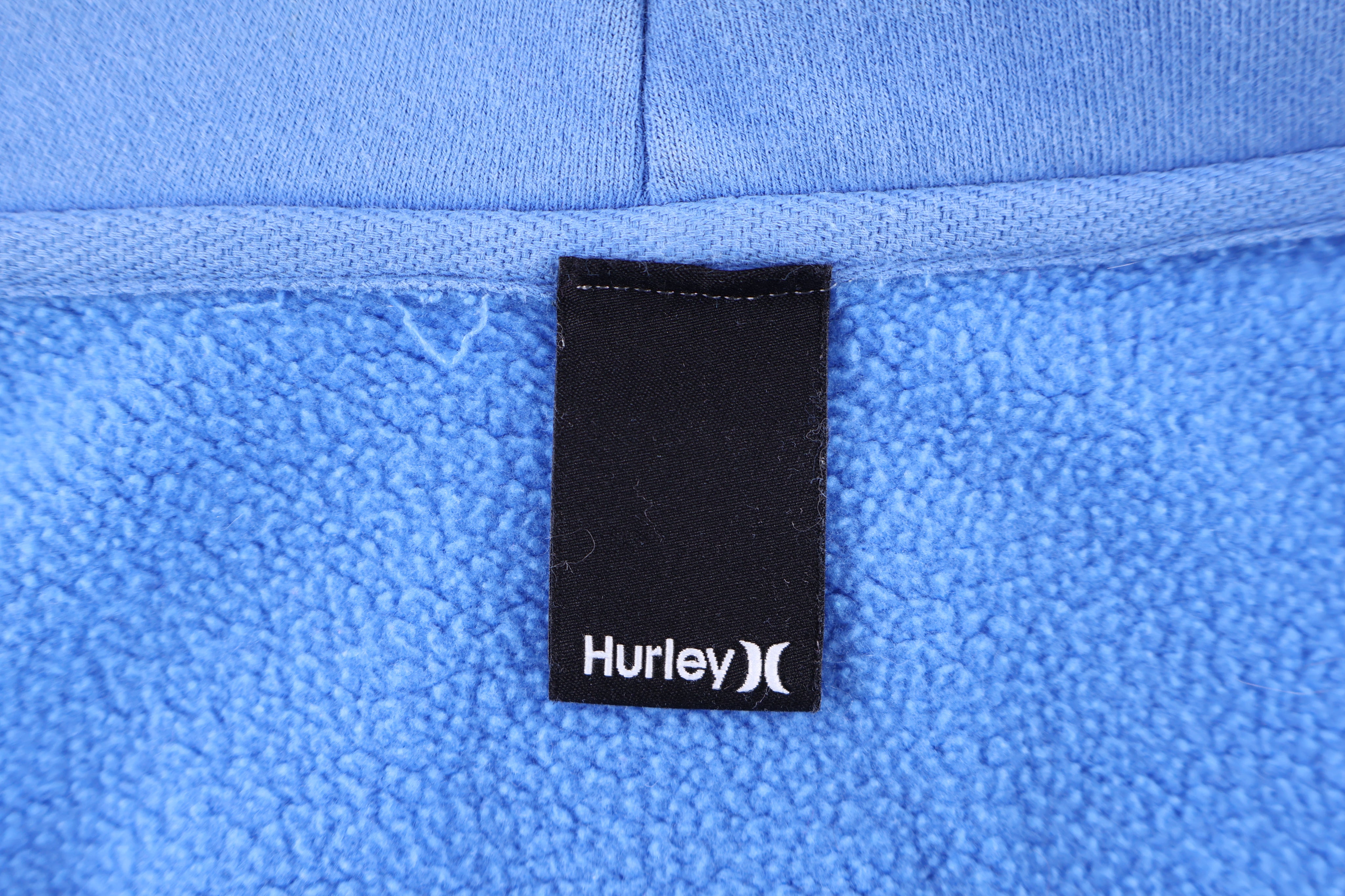 Hurley Graphic Logo Full Zip Hoodie - Jacket - Thrifted Threads