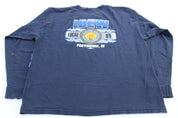 International Brotherhood of Electrical Workers Blue LS T-Shirt - ThriftedThreads.com