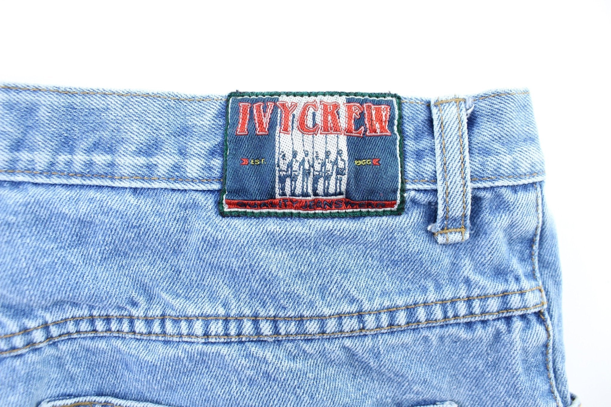Ivy Crew Denim Shorts - ThriftedThreads.com
