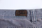 Jinzu Denim Embroidered Straight Fit Jeans - ThriftedThreads.com
