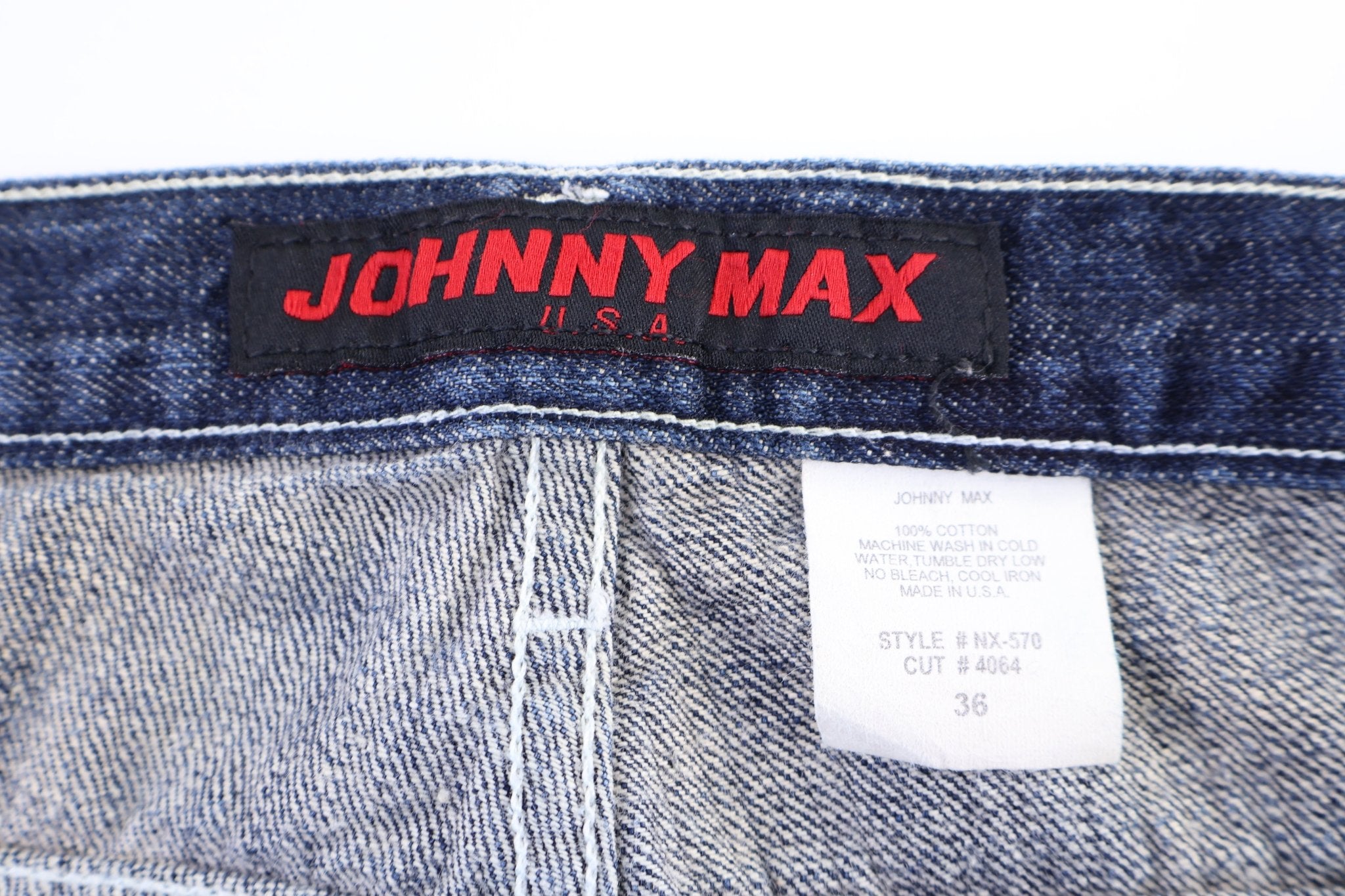 Johnny Max Dark Wash Denim Jeans - Pants - Thrifted Threads