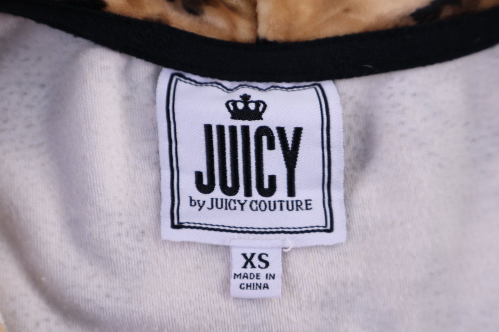 Juicy Couture Leopard Full Zip Jacket - Jacket - Thrifted Threads
