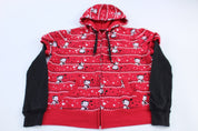 Junior Betty Boop Graphic Full Zip Hoodie - ThriftedThreads.com