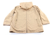 Junior's London Fog Beige Hooded Zip Up Jacket - Jacket - Thrifted Threads