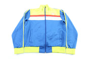 Kappa Embroidered Logo Italia Track Zip Up Jacket - ThriftedThreads.com