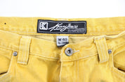 Karl Kani Yellow Wash Denim Jeans - Pants/Shorts - Thrifted Threads