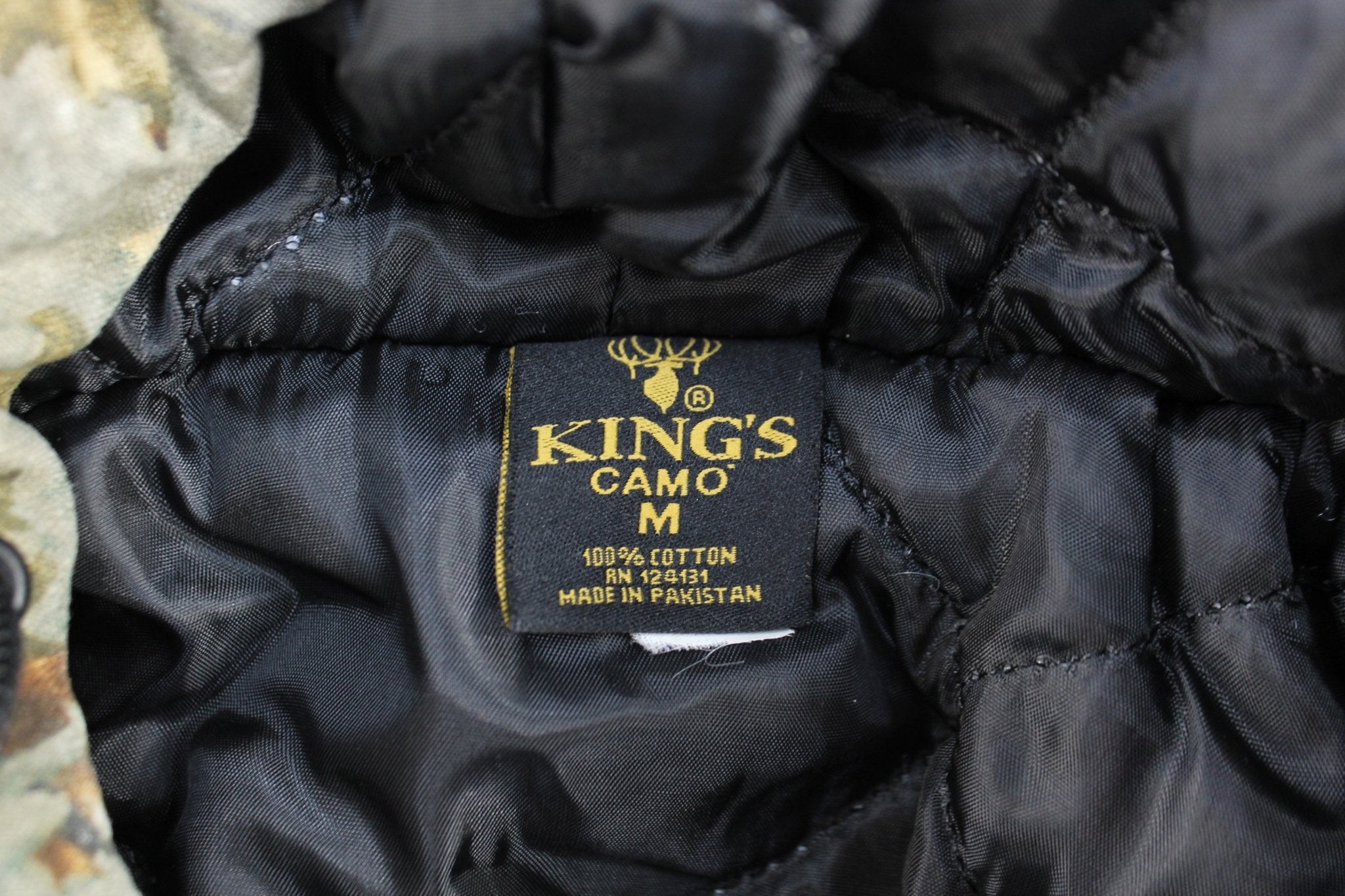 King's Desert Camo Hooded Zip Up Jacket - ThriftedThreads.com