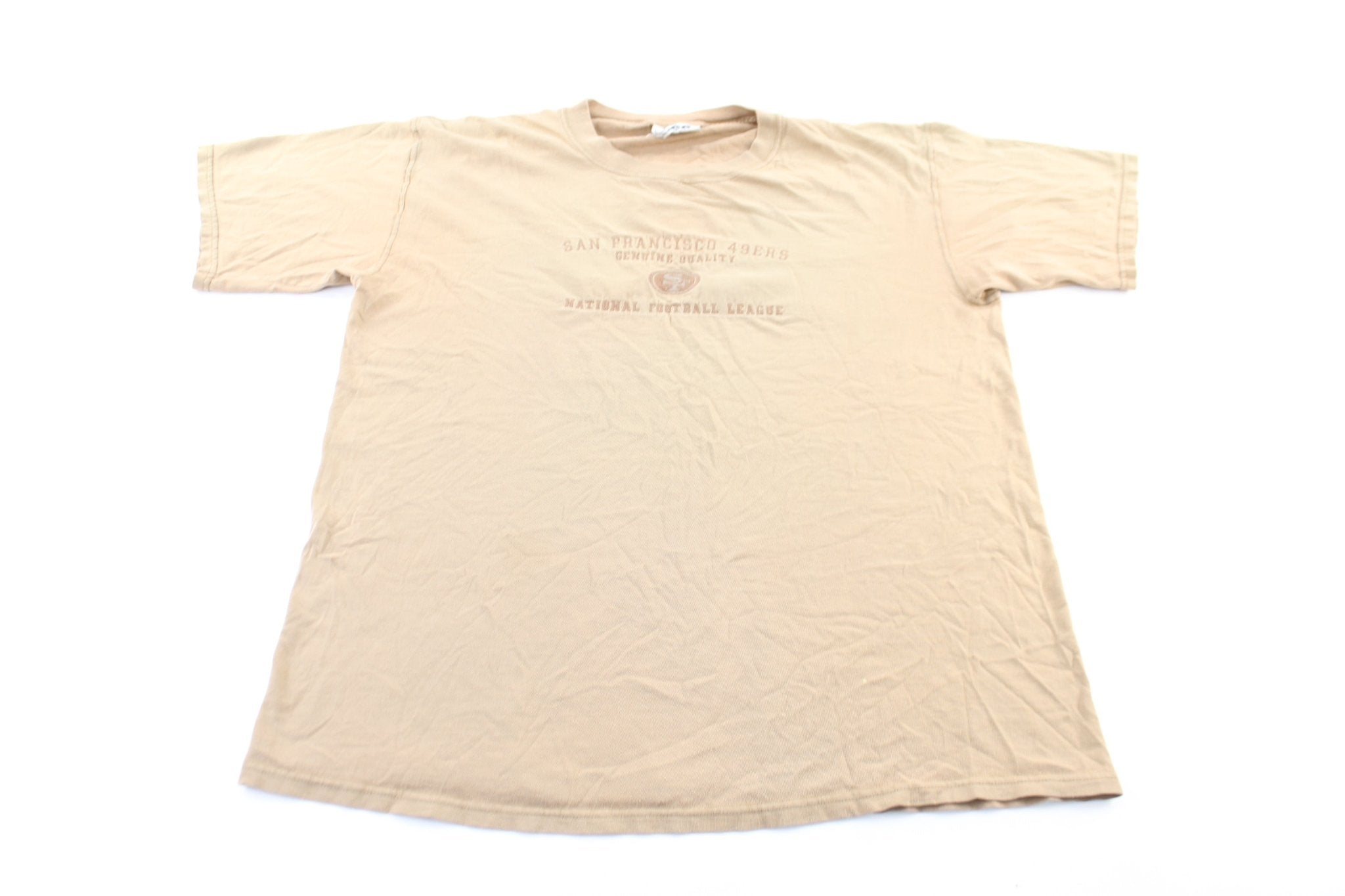 Lee Sport Embroidered San Francisco 49ers T - Shirt - ThriftedThreads.com