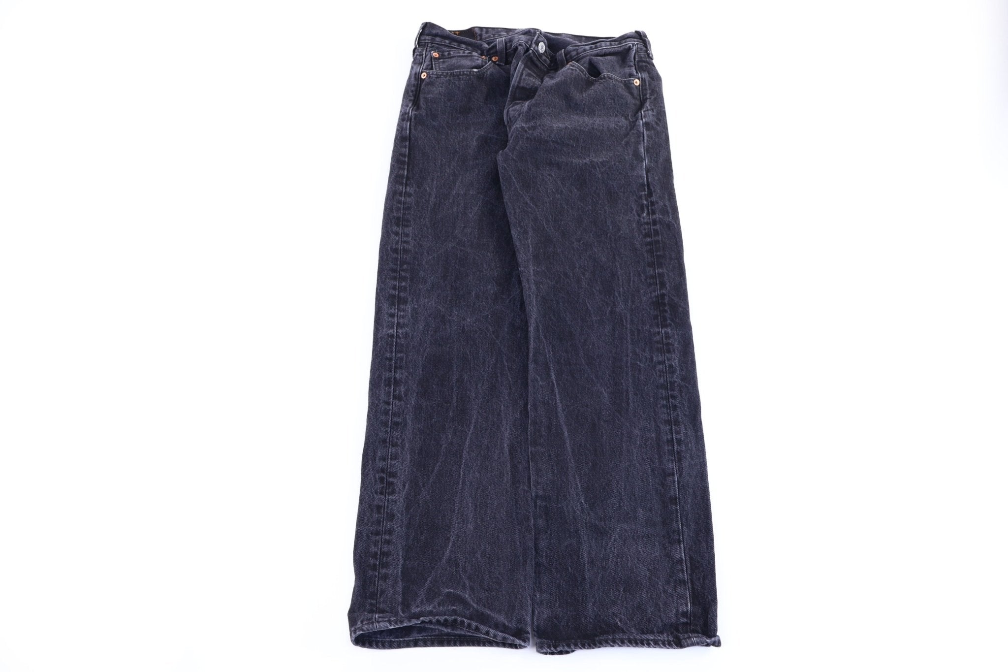 Levi's 501 Black Denim Jeans - Pants - Thrifted Threads