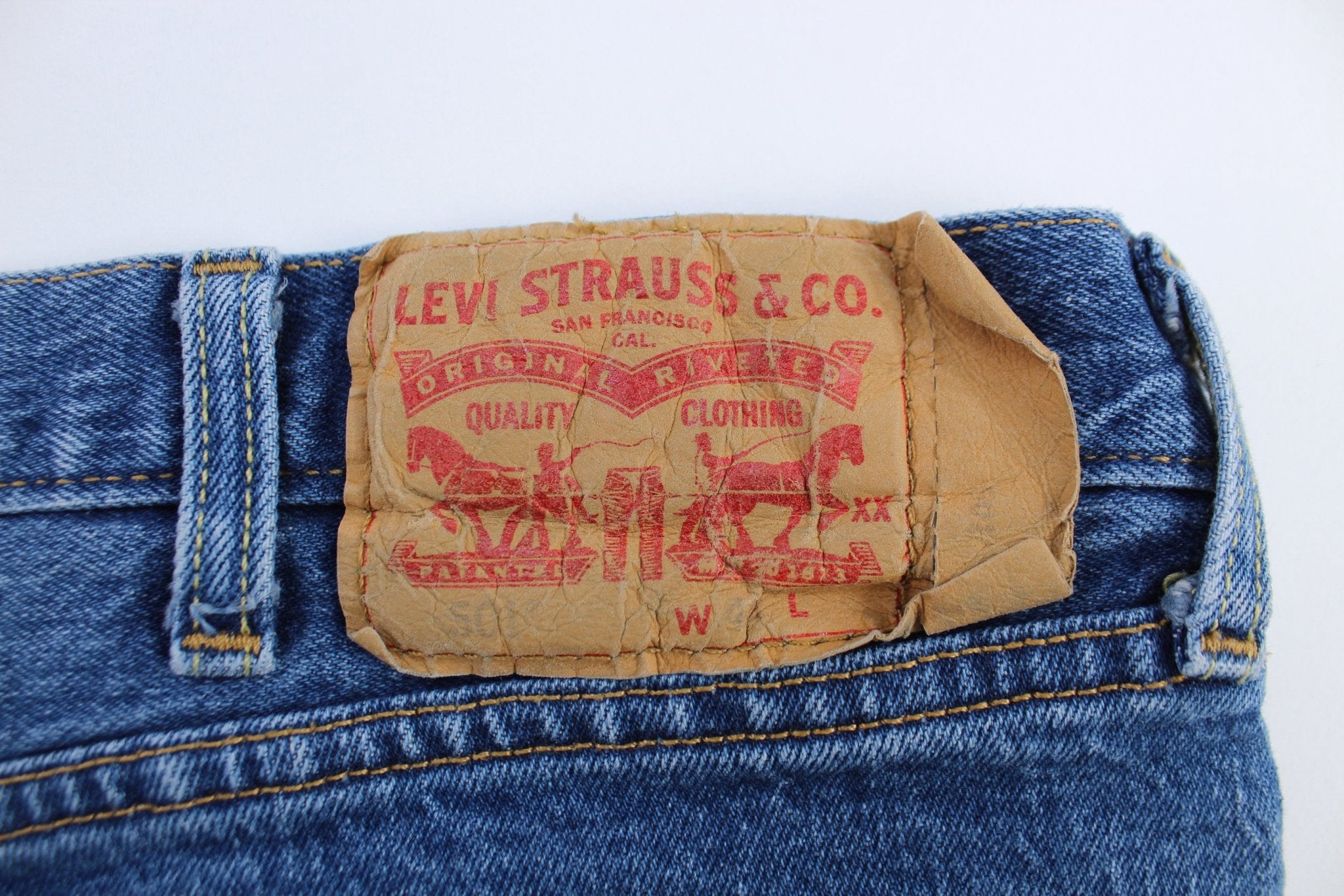Levi's 501 Denim Shorts - ThriftedThreads.com