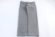 Levi's 501 Grey Denim Jeans - pants - Thrifted Threads