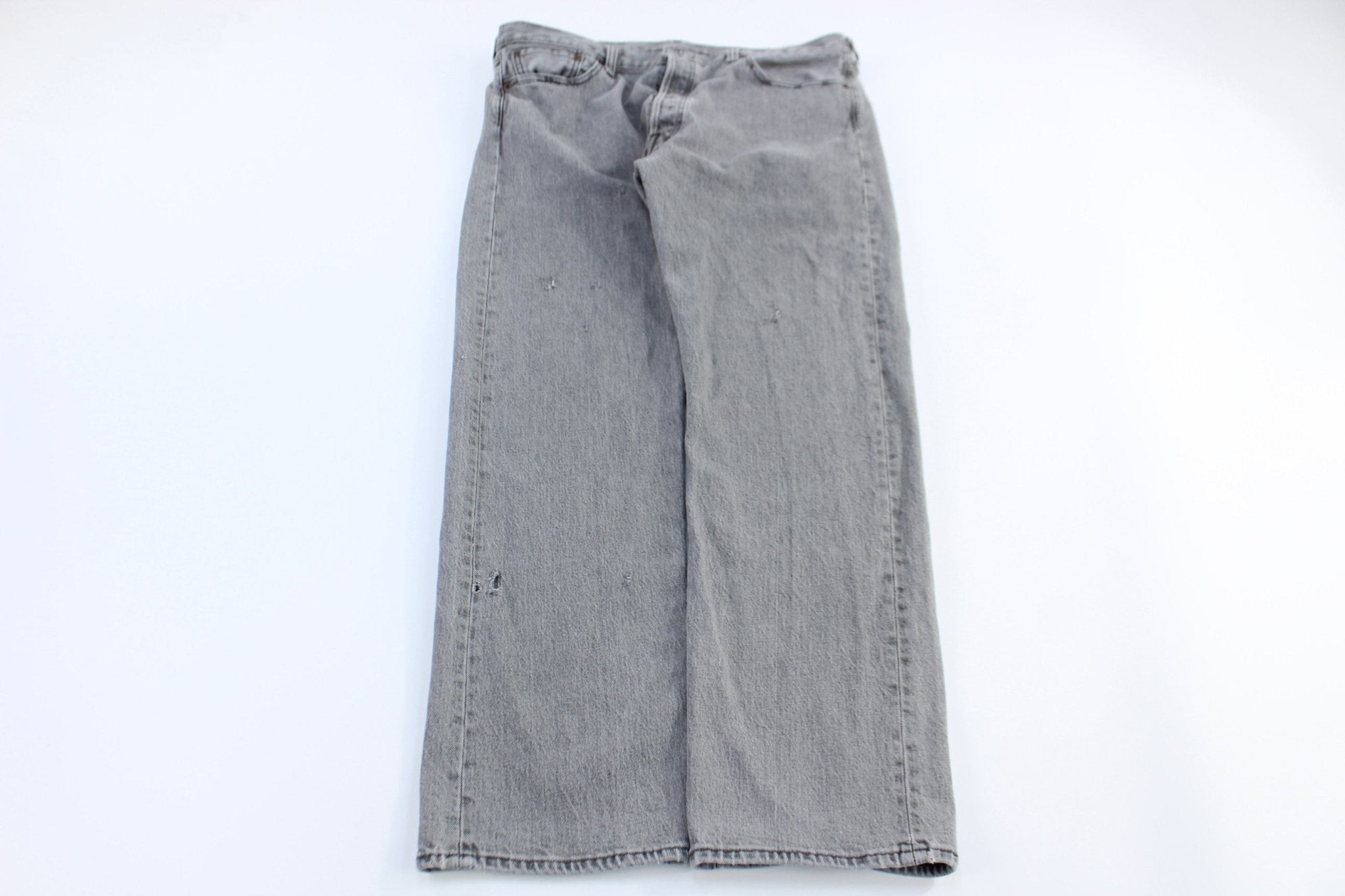 Levi's 501 Grey Denim Jeans - pants - Thrifted Threads