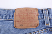 Levi's 501 Medium Wash Denim Jeans - Pants - Thrifted Threads