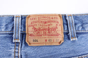Levi's 501 Medium Wash Denim Jeans - Pants/Shorts - Thrifted Threads