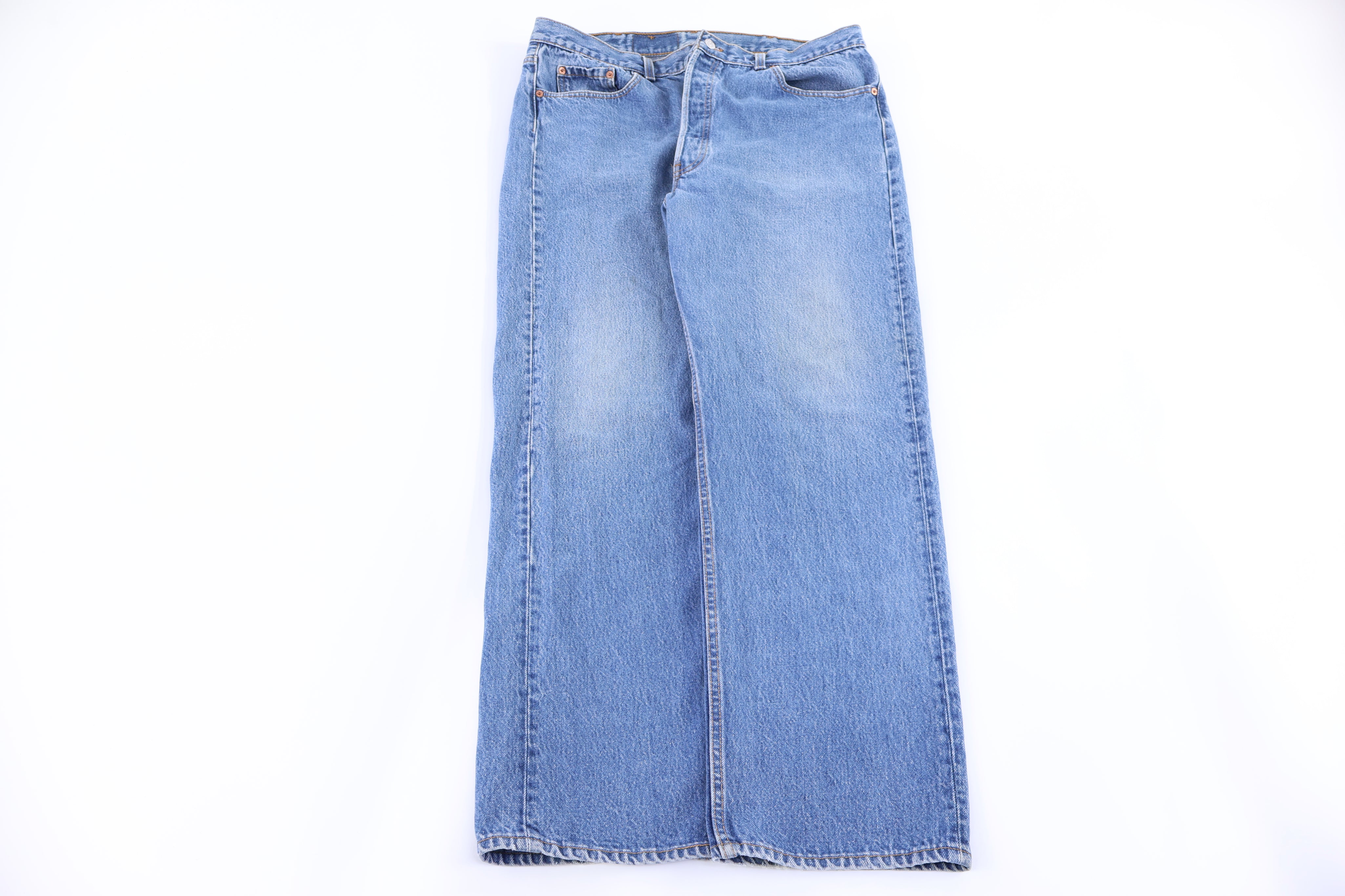 Levi's 501 Medium Wash Denim Jeans - Pants/Shorts - Thrifted Threads