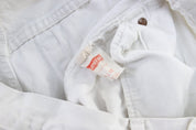 Levi's 501 White Denim Jeans - ThriftedThreads.com