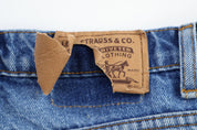 Levi's 505 Dark Wash Denim Jeans - Pants - Thrifted Threads