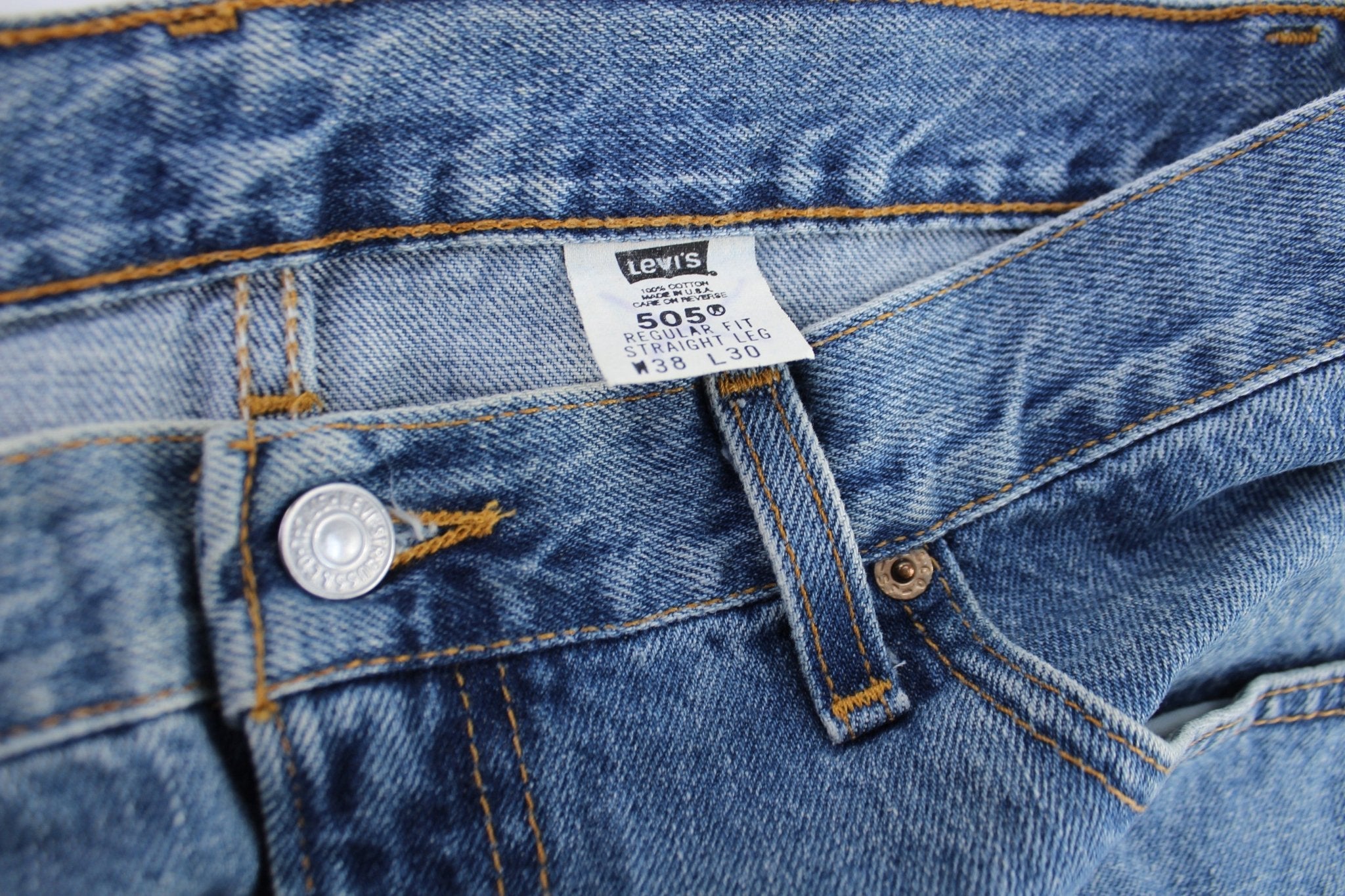 Levi's 505 Denim Jeans - ThriftedThreads.com