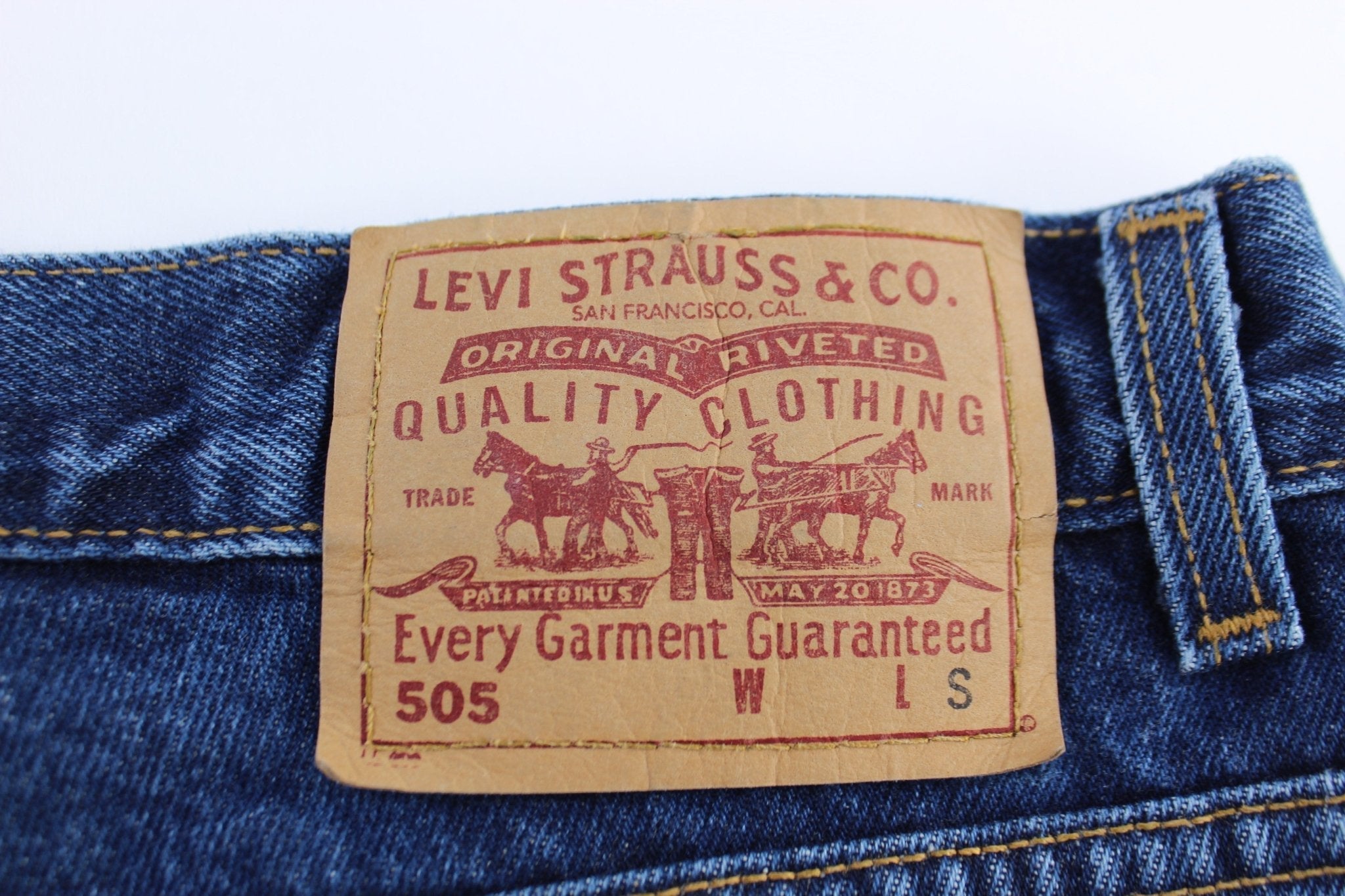 Levi's 505 Junior Denim Jeans - Pants/Shorts - Thrifted Threads