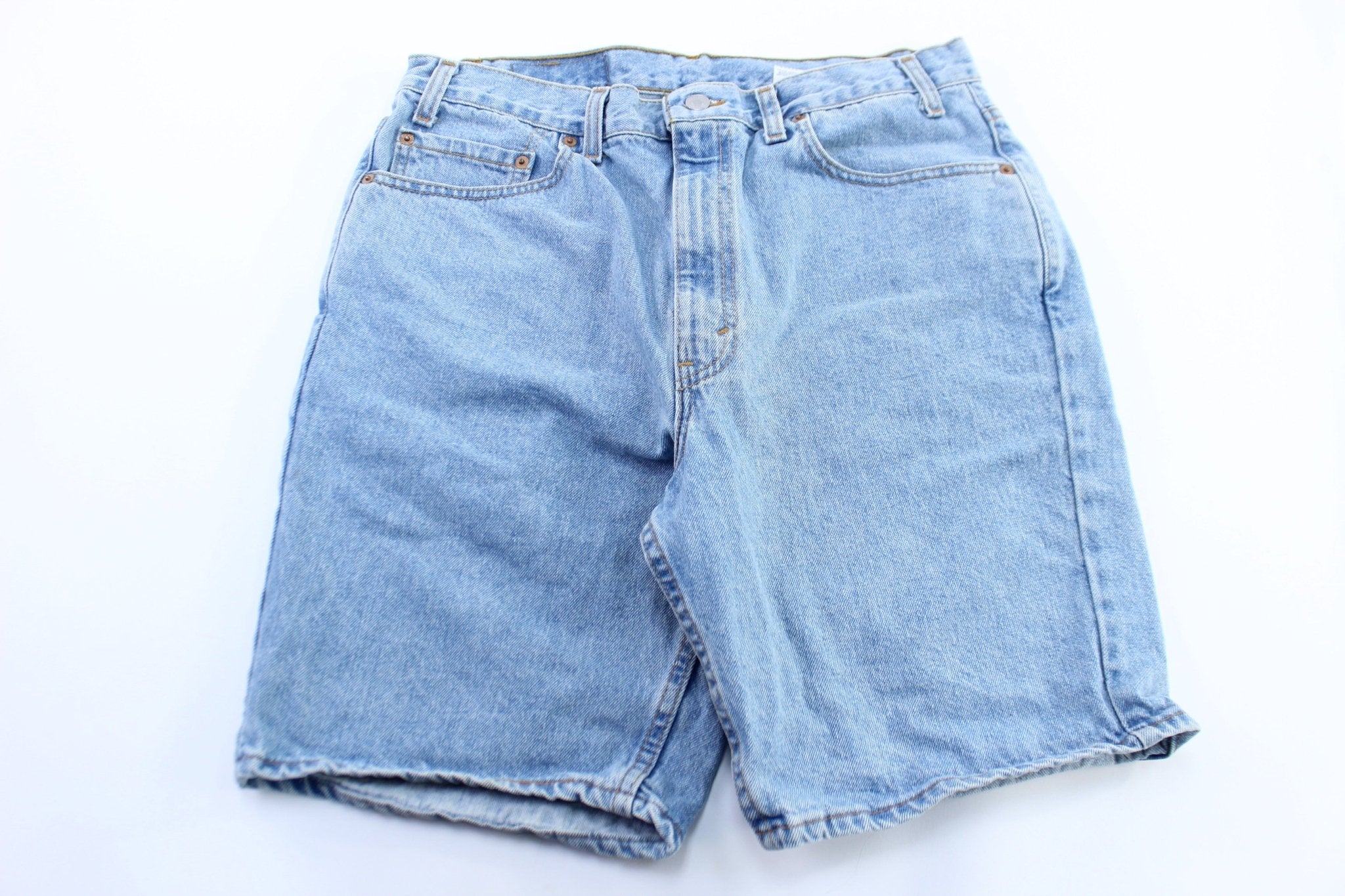 Levi's 505 Light Wash Denim Shorts - ThriftedThreads.com
