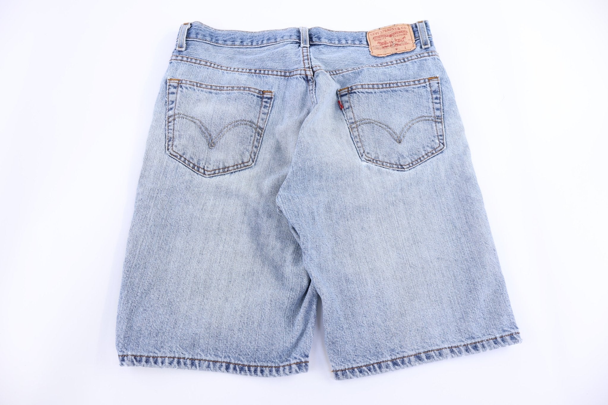 Levi's 505 Light Wash Denim Shorts - Pants/Shorts - Thrifted Threads