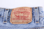 Levi's 505 Light Wash Denim Shorts - Pants/Shorts - Thrifted Threads