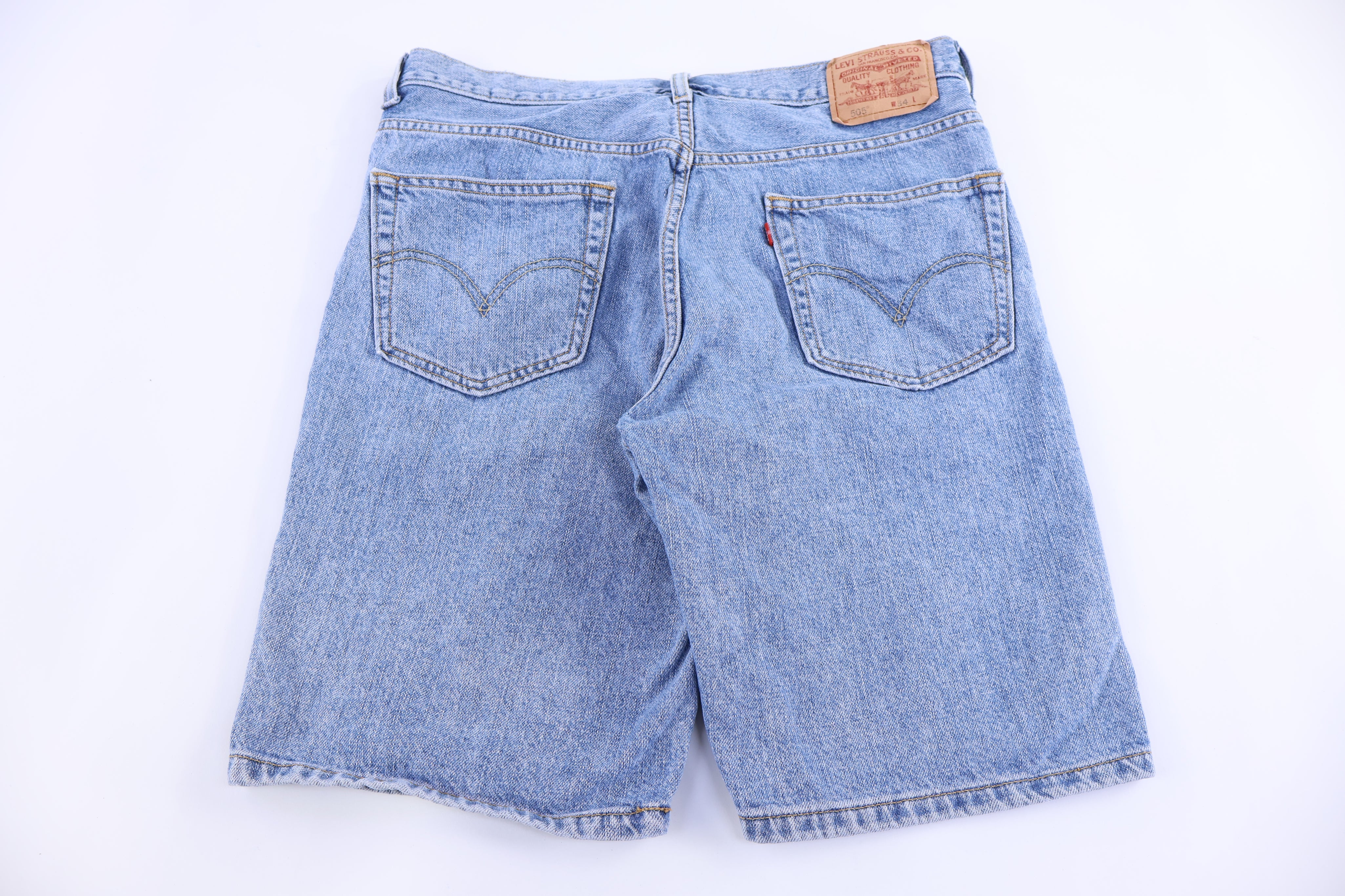 Levi's 505 Light Wash Denim Shorts - Pants/Shorts - Thrifted Threads