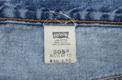 Levi's 505 Medium Wash Denim Jeans - Pants/Shorts - Thrifted Threads