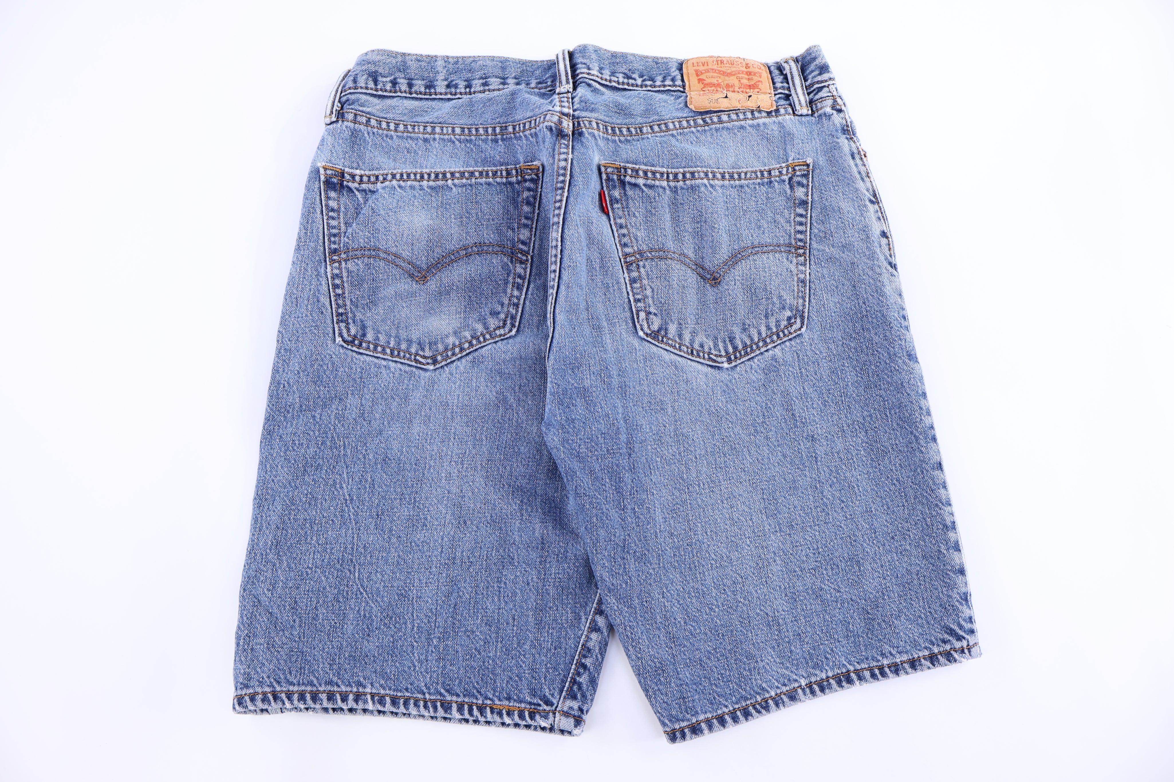 Levi's 505 Medium Wash Denim Shorts - Pants/Shorts - Thrifted Threads