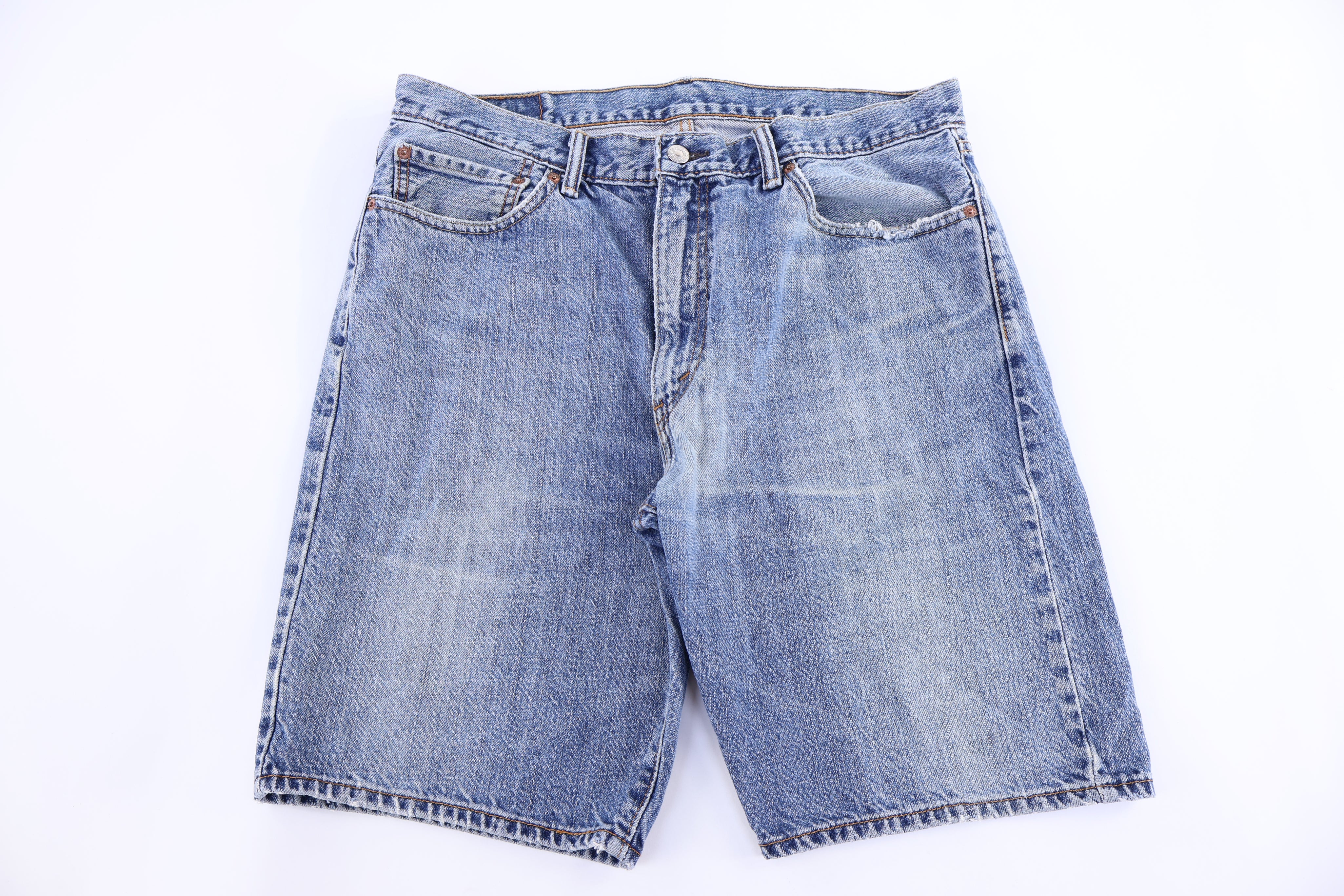 Levi's 505 Medium Wash Denim Shorts - Pants/Shorts - Thrifted Threads