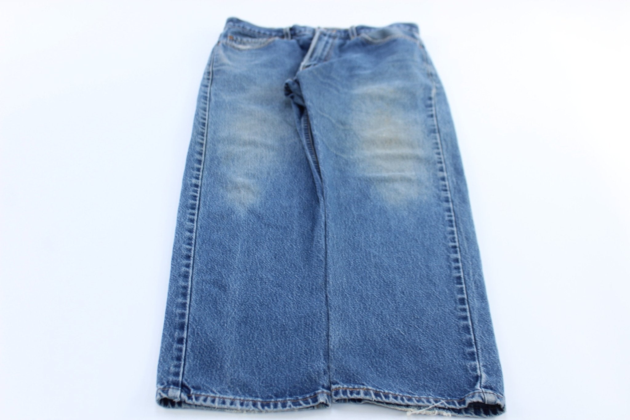 Levi's 505 Regular Fit Denim Jeans - ThriftedThreads.com