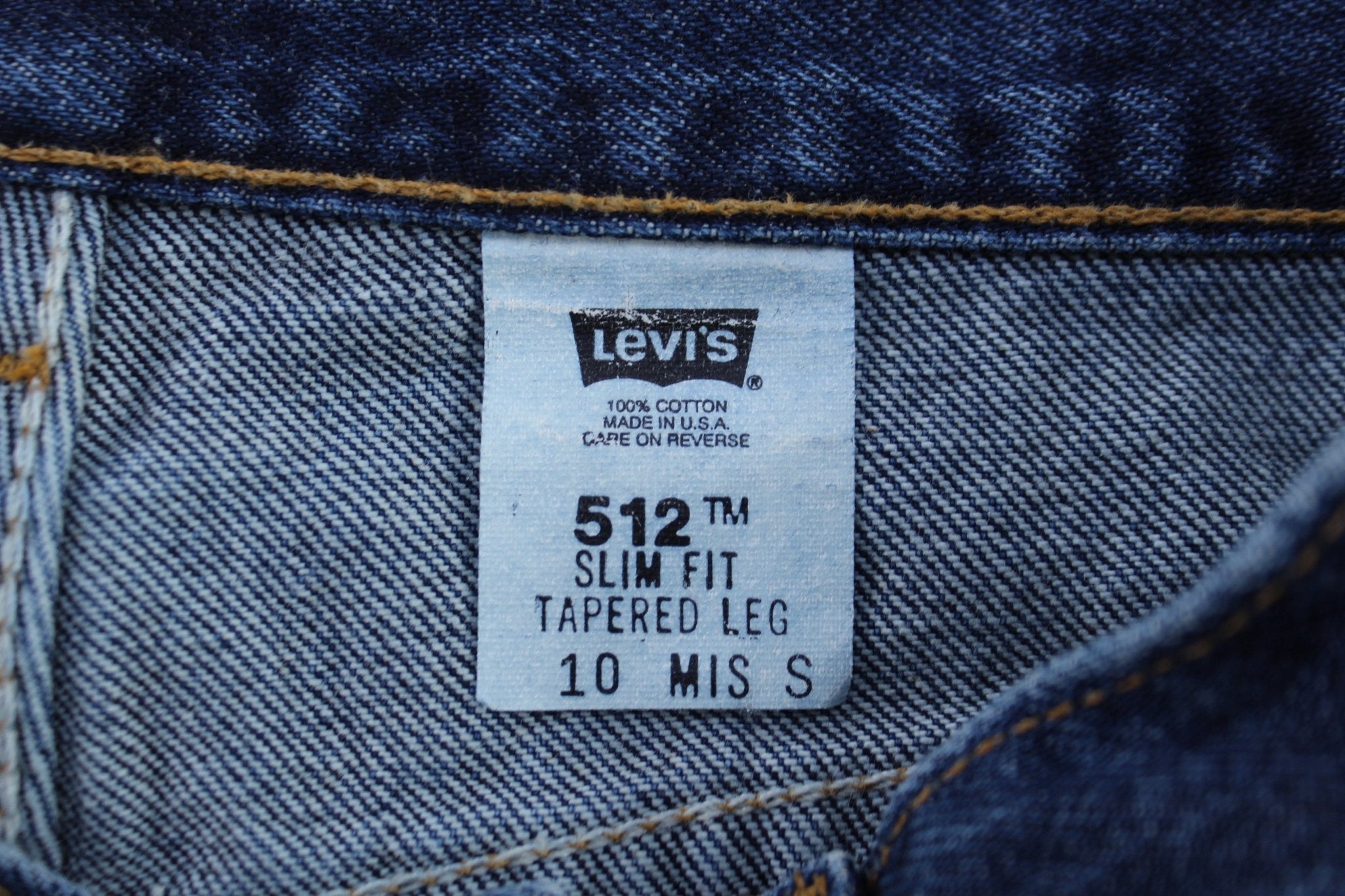 Levi's 512 Dark Wash Denim Jeans - Pants/Shorts - Thrifted Threads