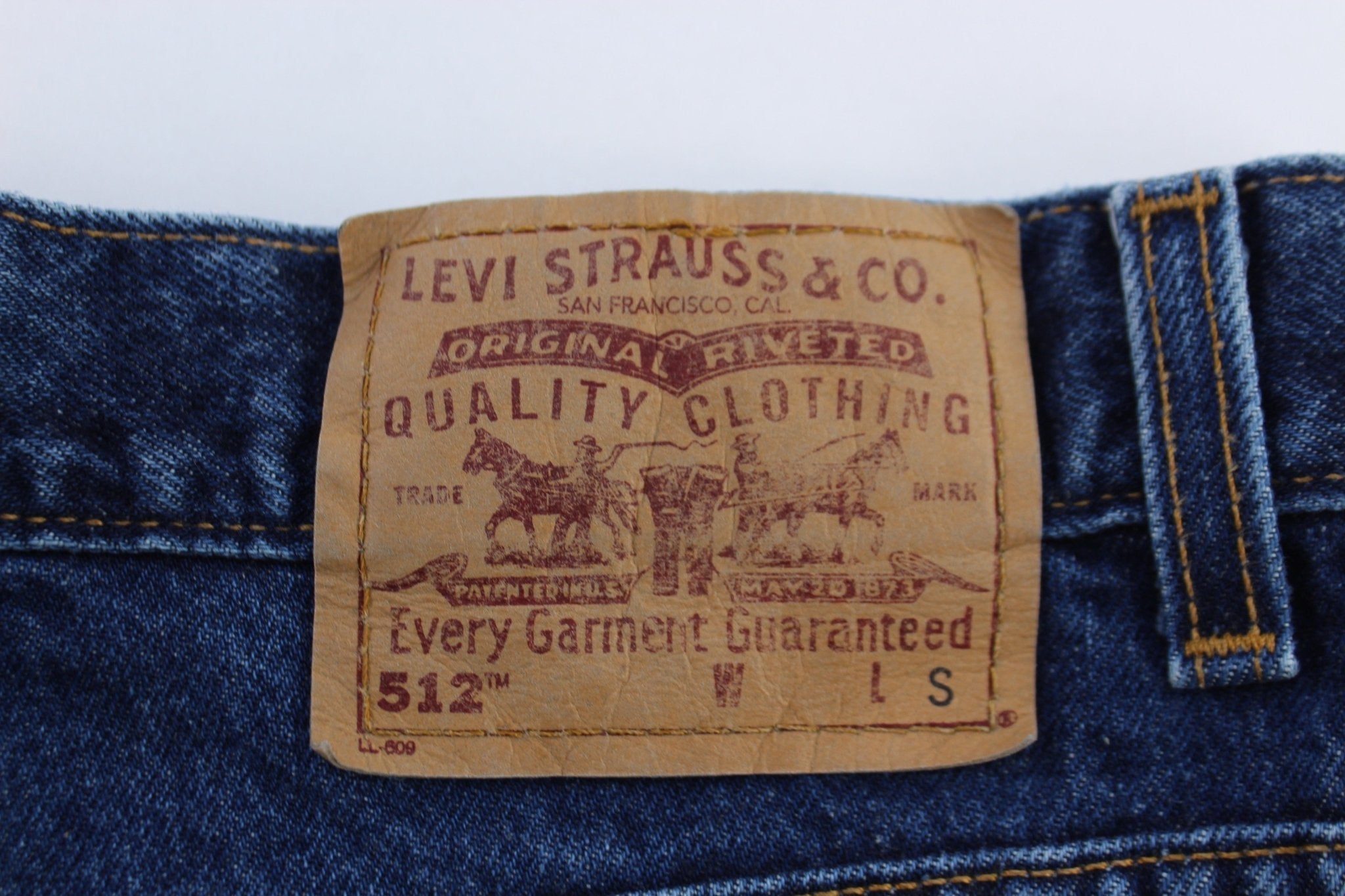 Levi's 512 Dark Wash Denim Jeans - Pants/Shorts - Thrifted Threads