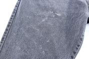 Levi's 517 Boot Cut Black Denim Jeans - ThriftedThreads.com