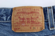 Levi's 517 Light Wash Denim Jeans - ThriftedThreads.com