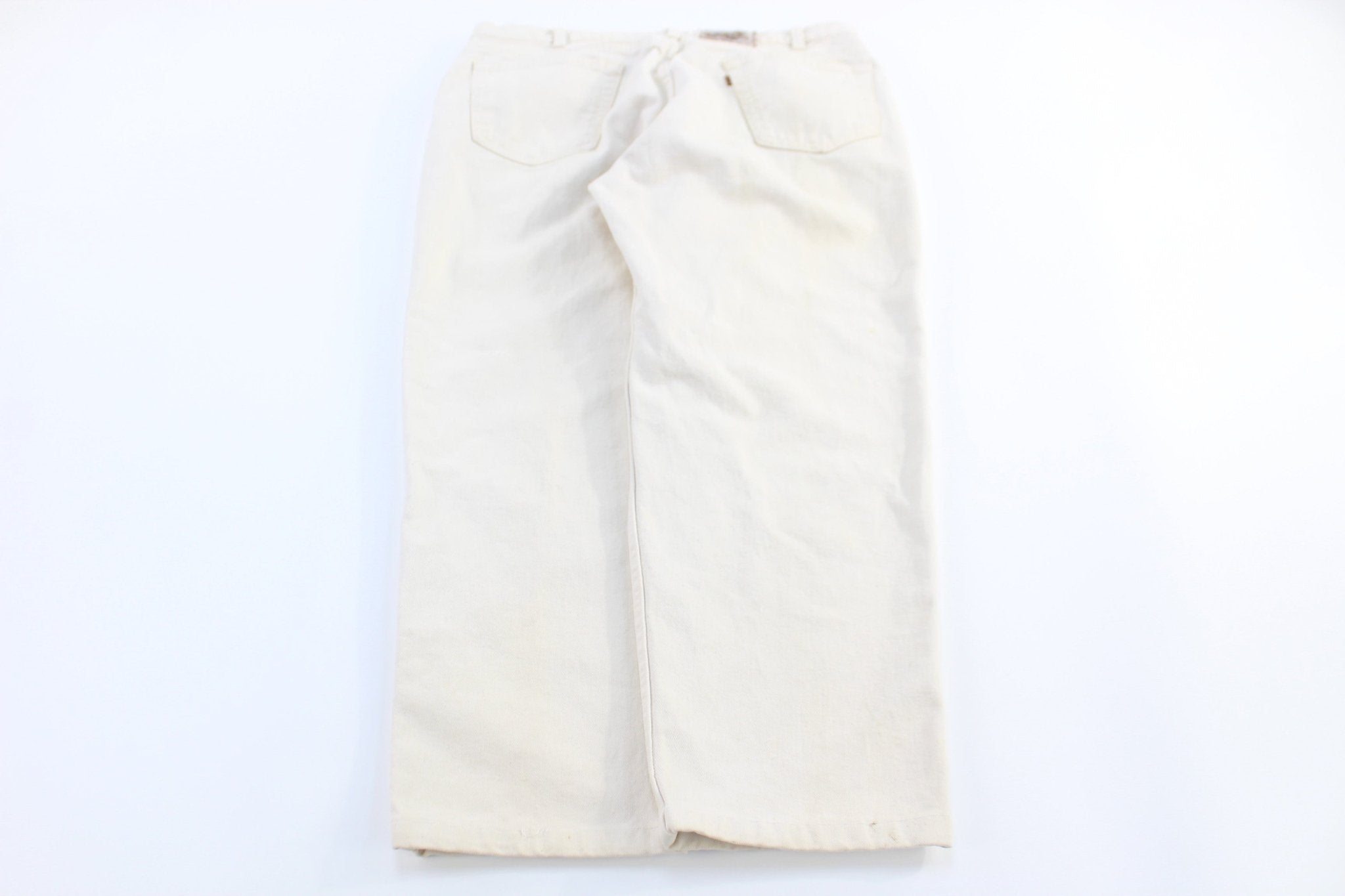 Levi's 545 Tan Denim Pants - ThriftedThreads.com