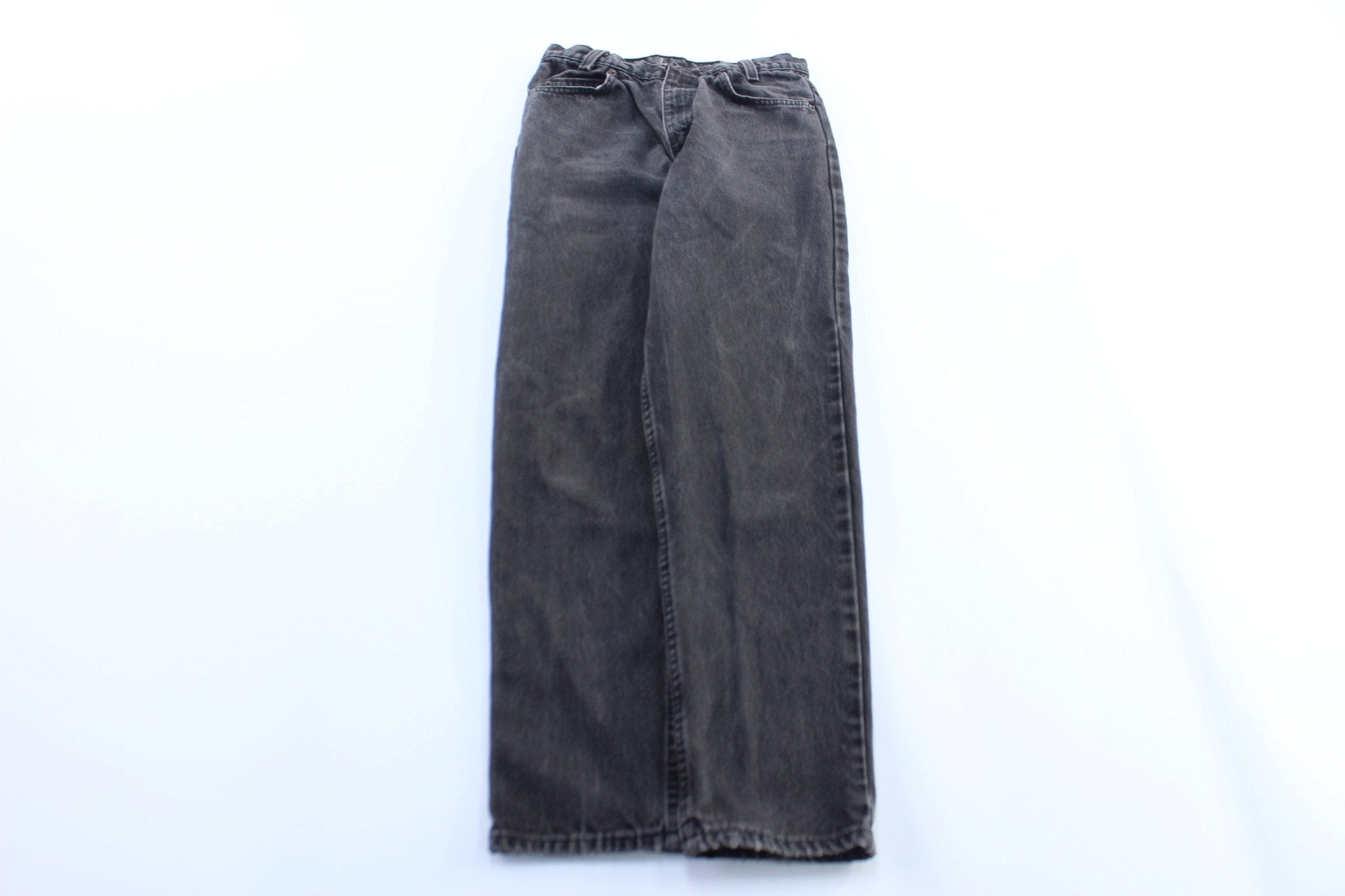 Levi's 550 Black Denim Jeans - ThriftedThreads.com