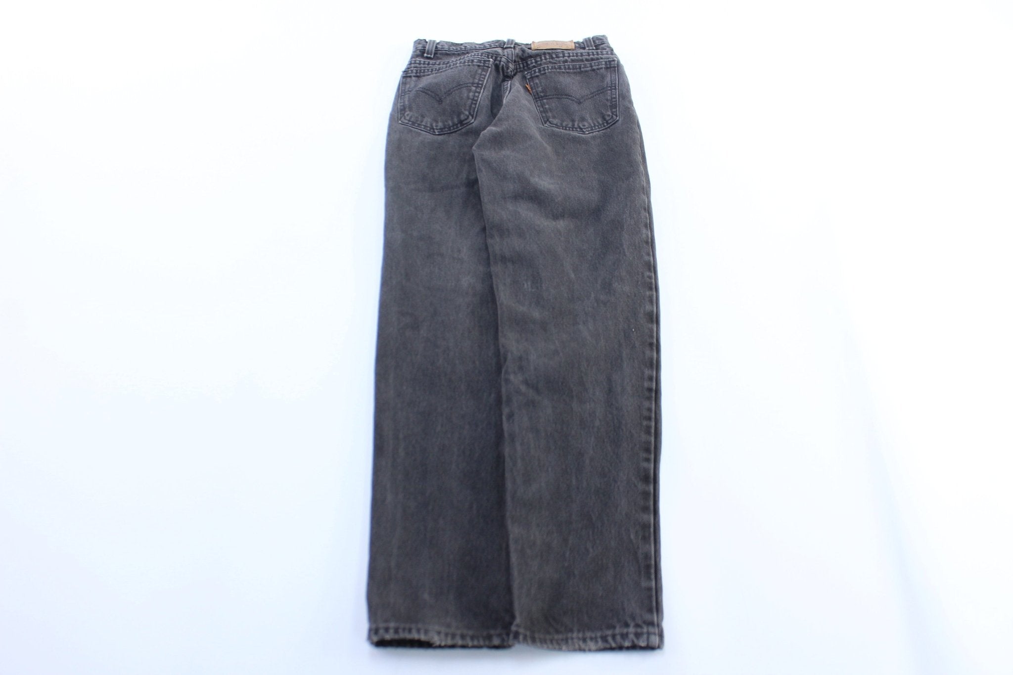 Levi's 550 Black Denim Jeans - ThriftedThreads.com