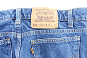 Levi's 550 Dark Wash Denim Jeans - ThriftedThreads.com