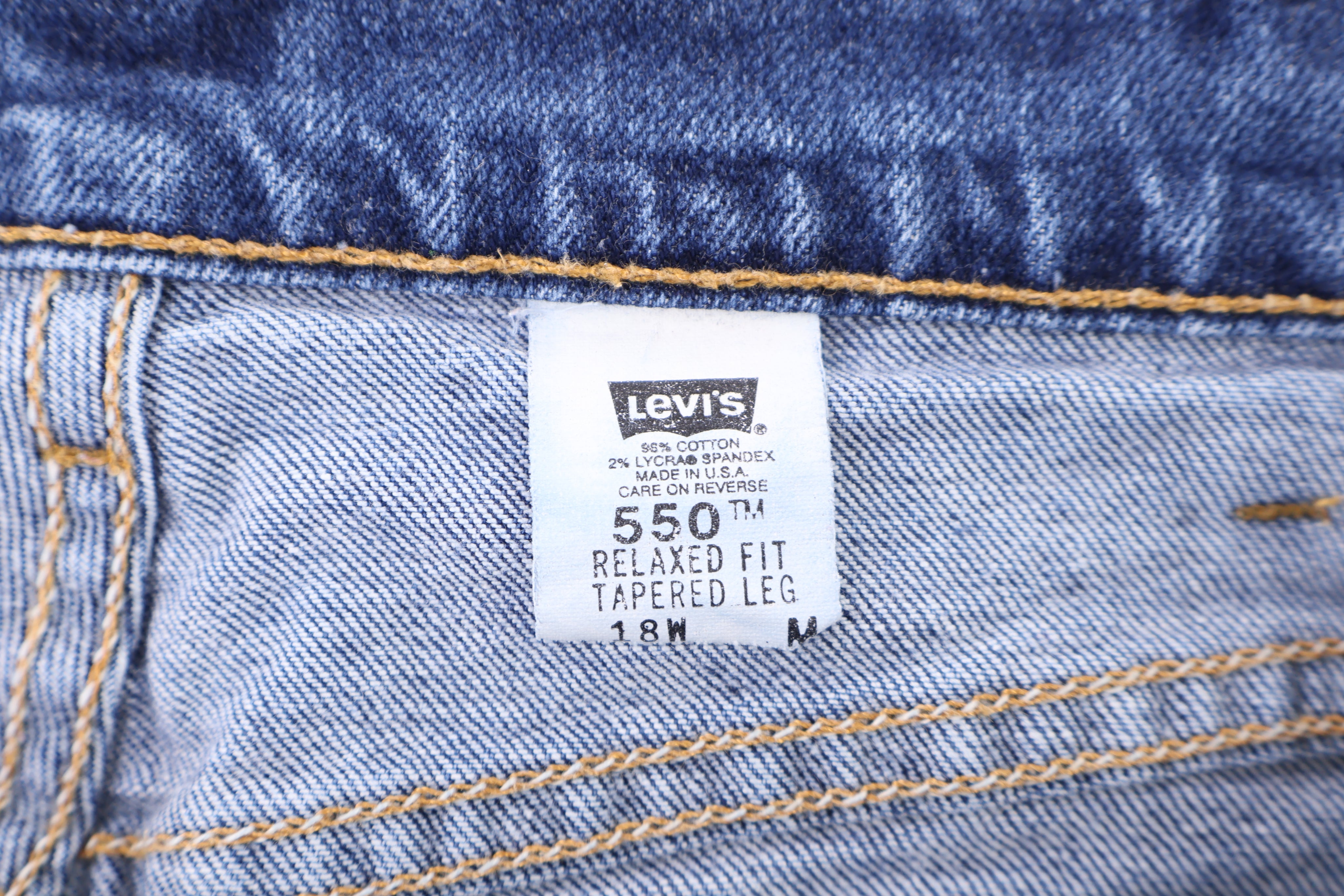 Levi's 550 Dark Wash Denim Jeans - Pants - Thrifted Threads