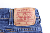 Levi's 550 Dark Wash Denim Jeans - Pants - Thrifted Threads