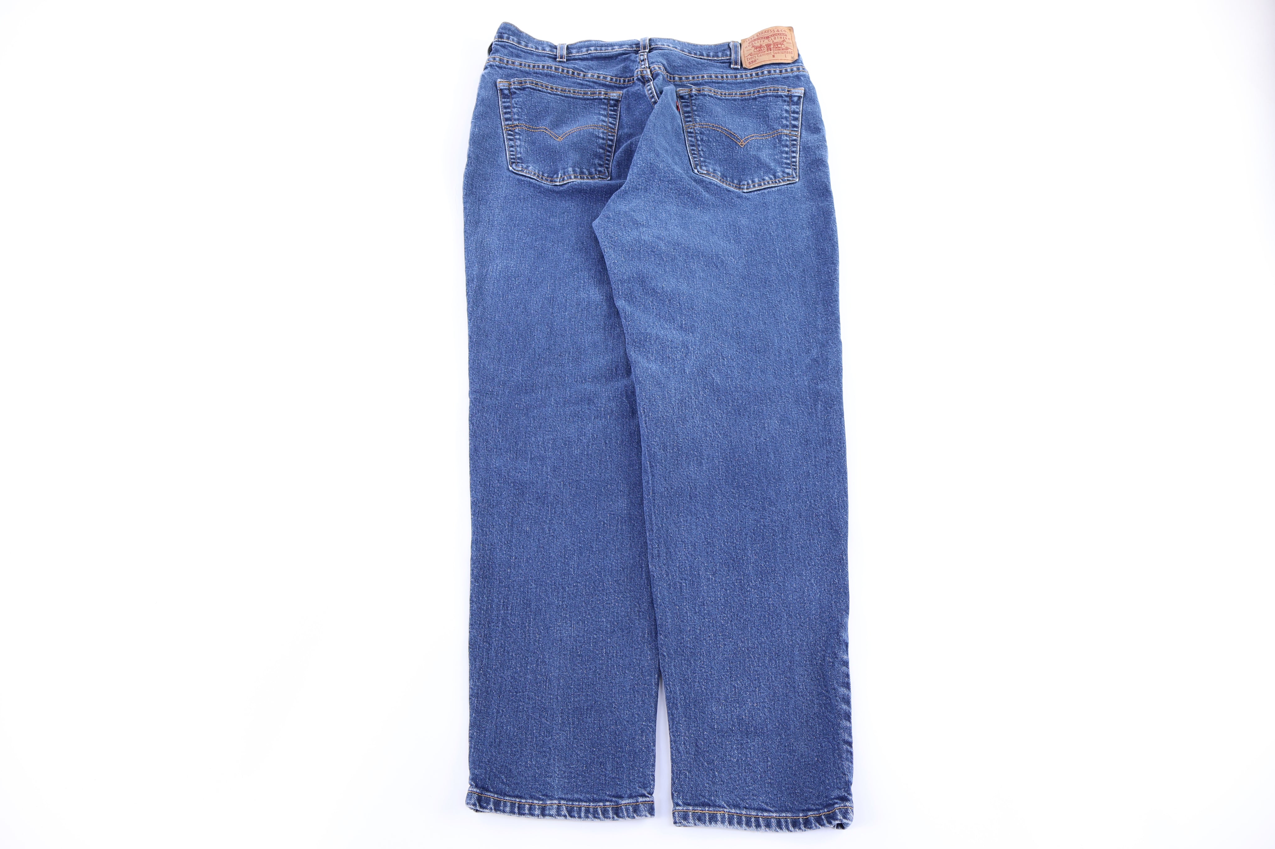 Levi's 550 Dark Wash Denim Jeans - Pants - Thrifted Threads