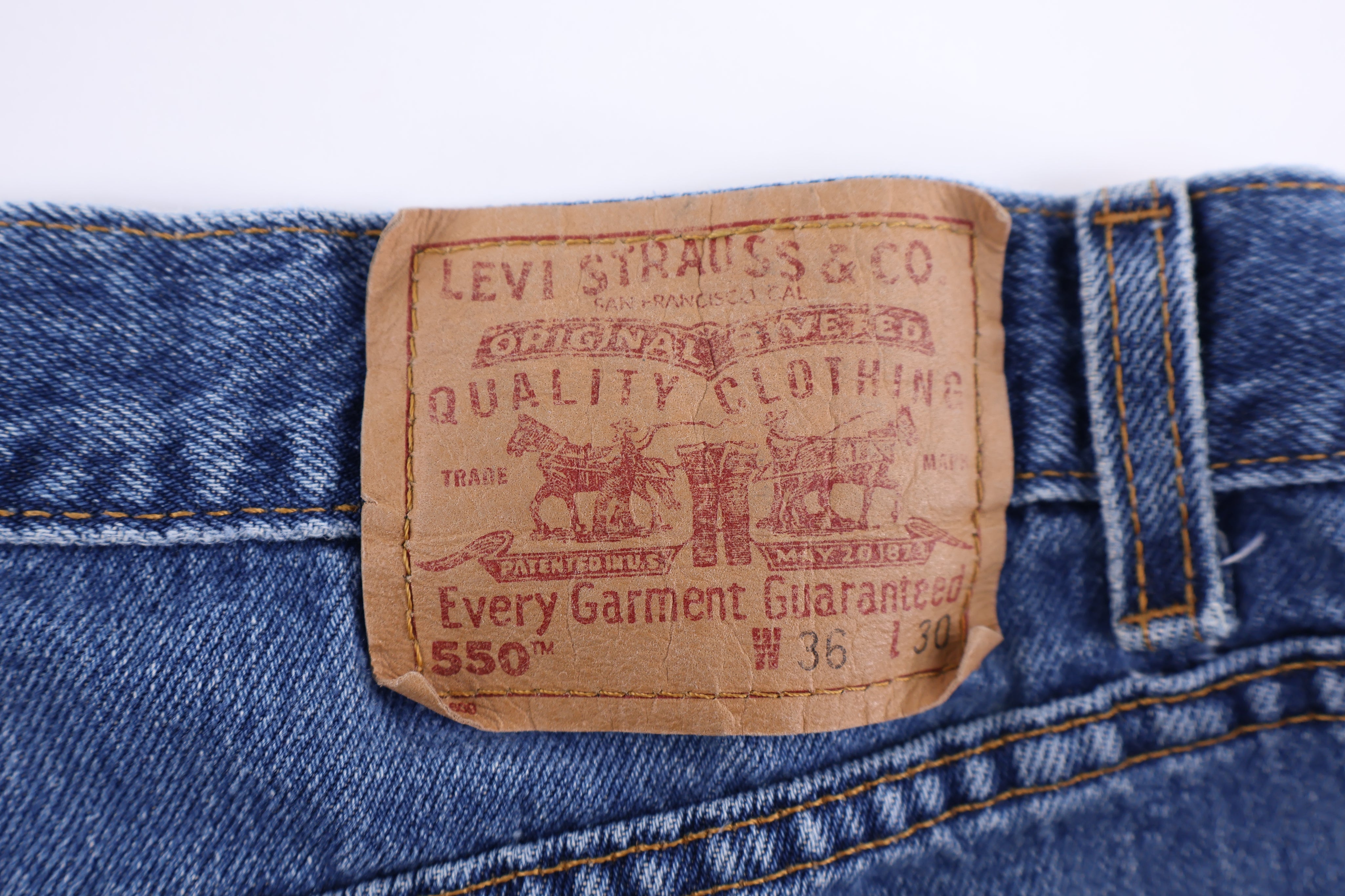 Levi's 550 Dark Wash Denim Jeans - Pants/Shorts - Thrifted Threads