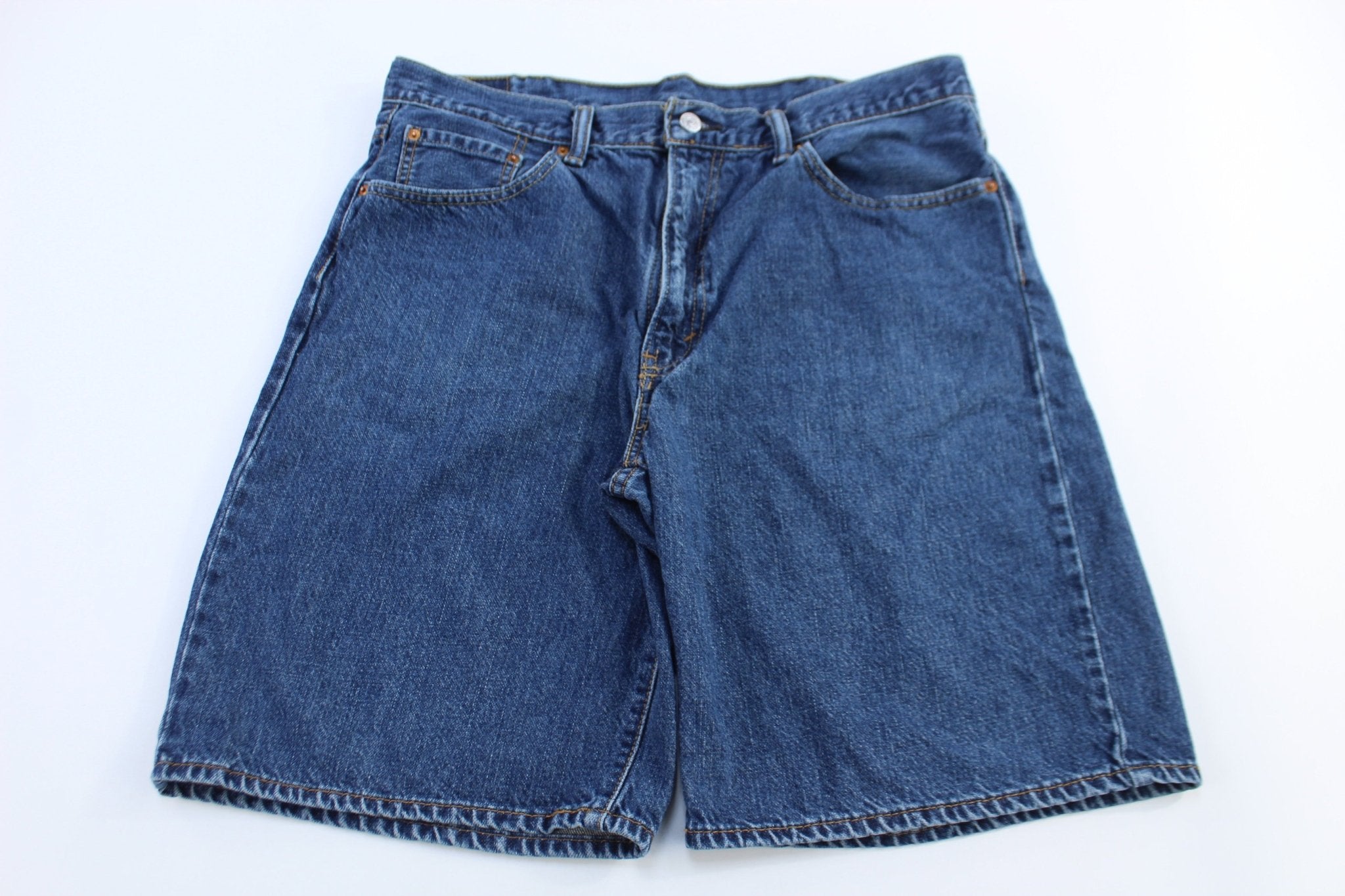 Levi's 550 Dark Wash Denim Shorts - Pants/Shorts - Thrifted Threads