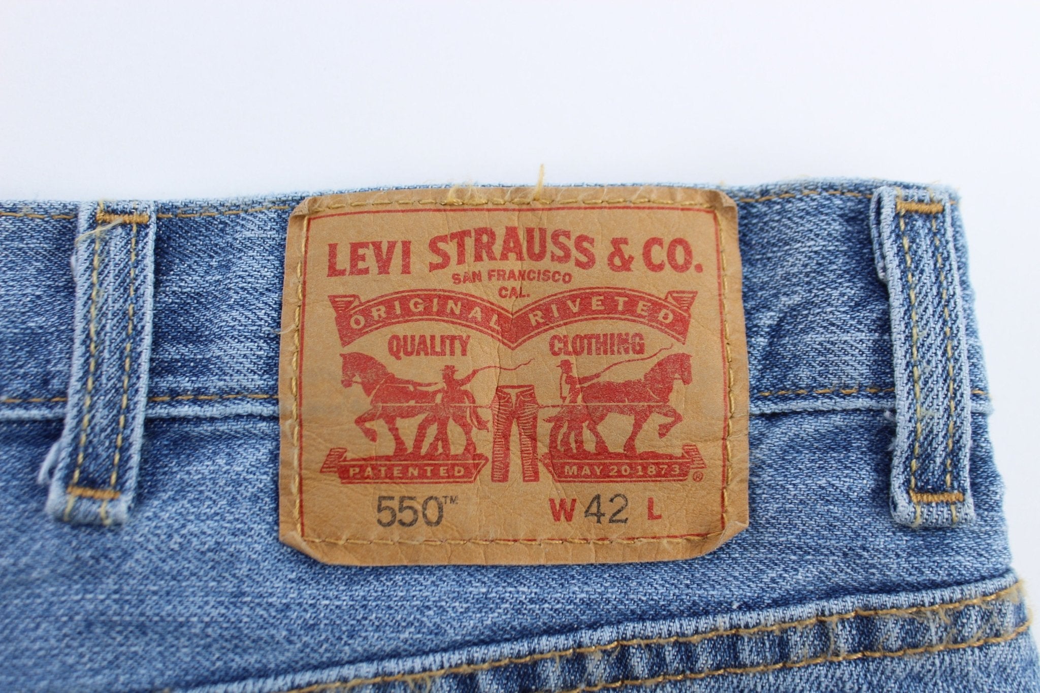 Levi's 550 Denim Shorts - ThriftedThreads.com