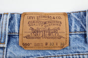Levi's 550 Light Wash Denim Jeans - Pants - Thrifted Threads
